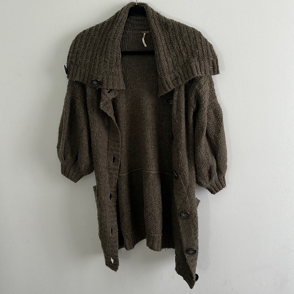 Free People Oversized Cardigan